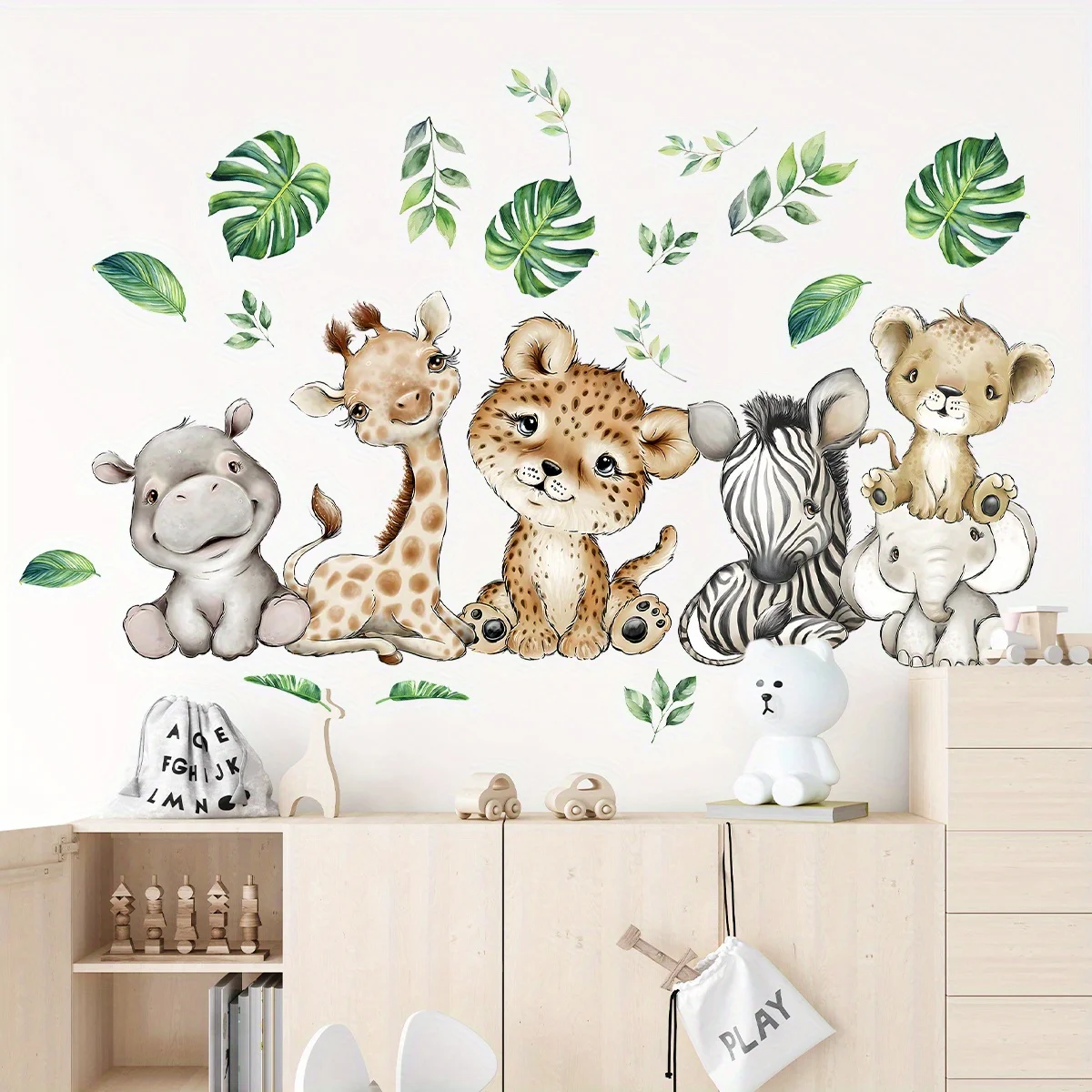 Kids Education Quotes - 1 buah stiker dinding kartun lucu