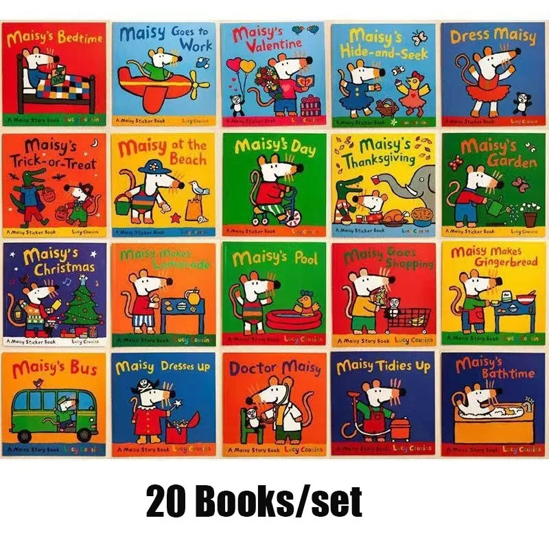 Kids Education Age - Buku/Set Maisy Mouse gambar bahasa Inggris
