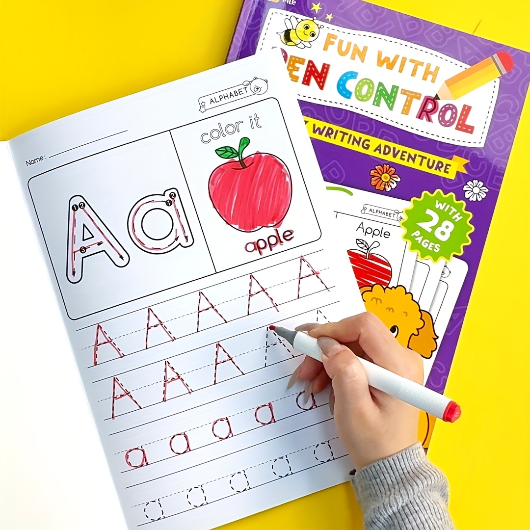 Learning Workbook Preschool - Buku Aktivitas Pembelajaran Prasekolah, Buku Kerja