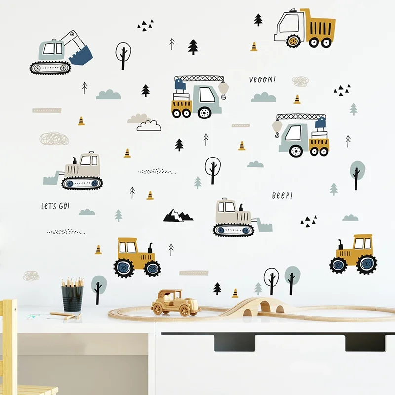 Kids Education Quotes - Gambar tangan lucu mobil truk kargo