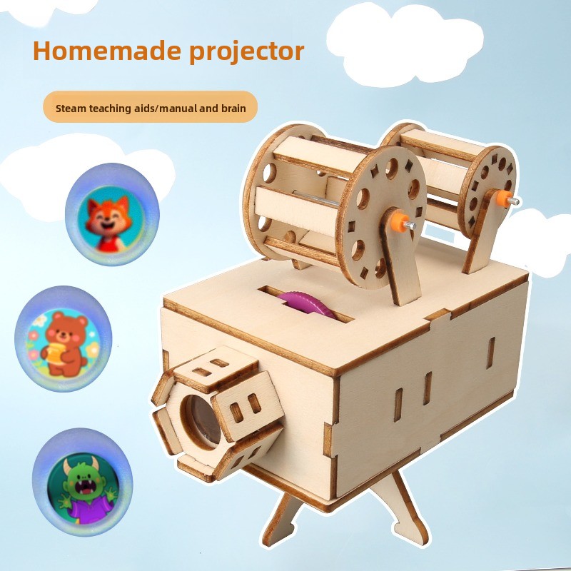 Kids Education Images - Kit Eksperimen Sains Proyektor DIY Mainan