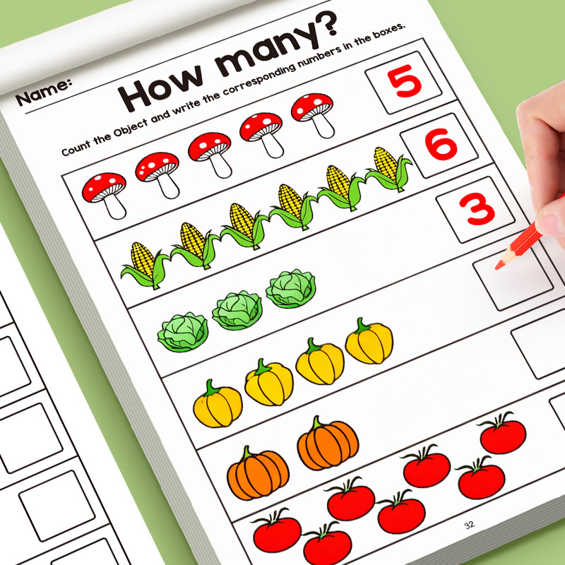 Buku Kerja Matematika Bergamba - Learning Workbook Preschool ulasan dan harga