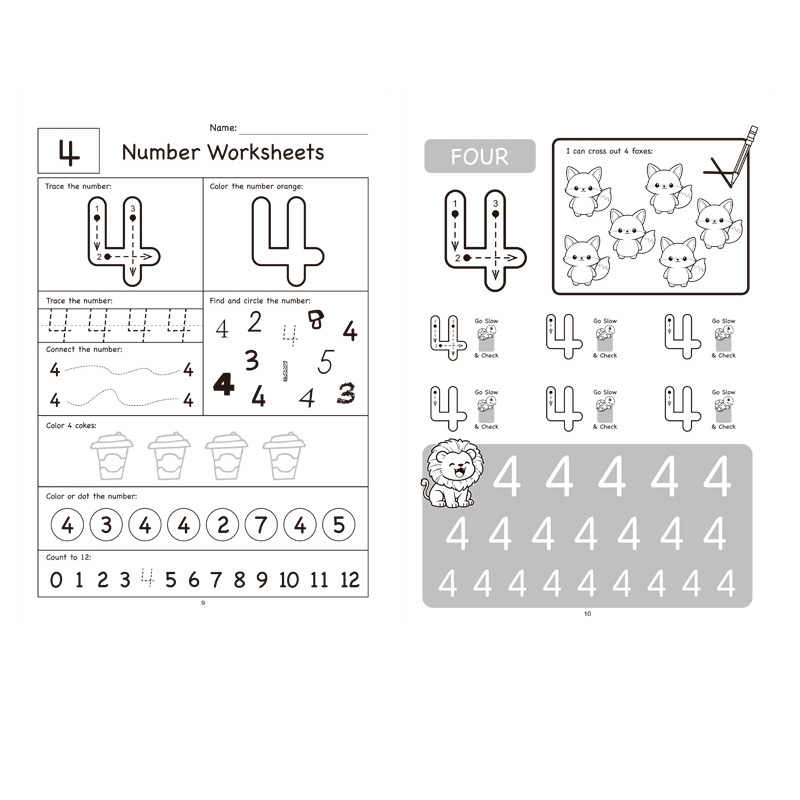 Buku Kerja Matematika Bergamba - Learning Workbook Preschool ulasan dan harga