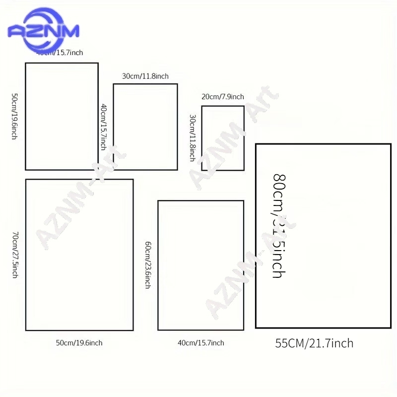 1/2 Buah Lukisan Kanvas Kertas - Kids Education Picture ulasan dan harga