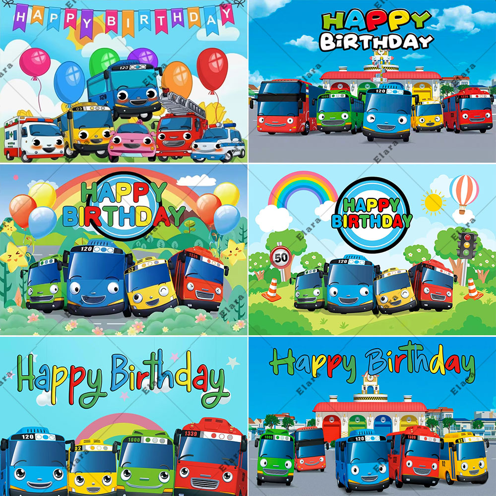 Kartun Anime Bus Kecil Anak-an - Kids Education Banner ulasan dan harga