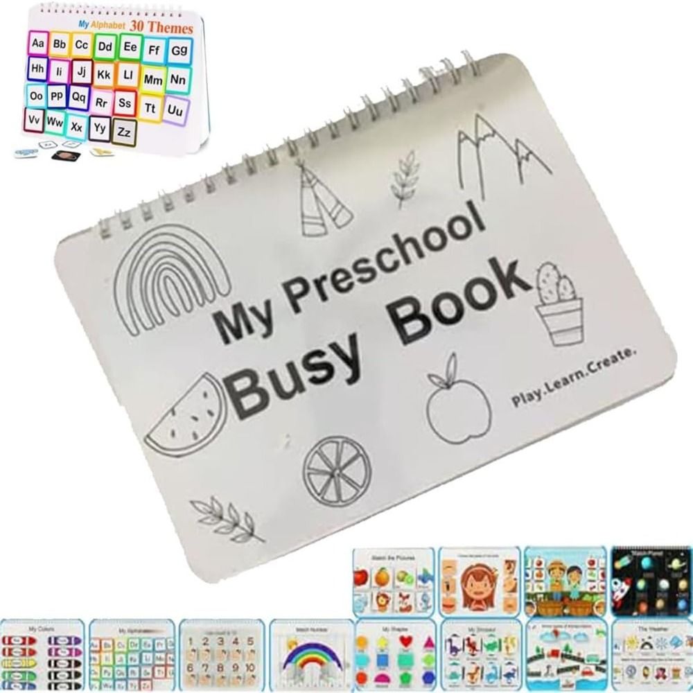 untuk Balita Buku Sibuk Prasek - Learning Workbook Preschool ulasan dan harga