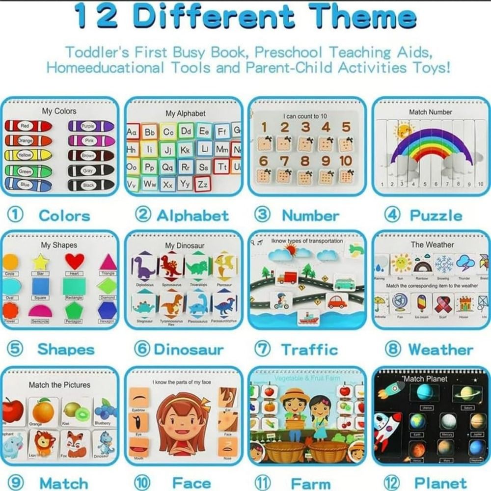 untuk Balita Buku Sibuk Prasek - Learning Workbook Preschool ulasan dan harga