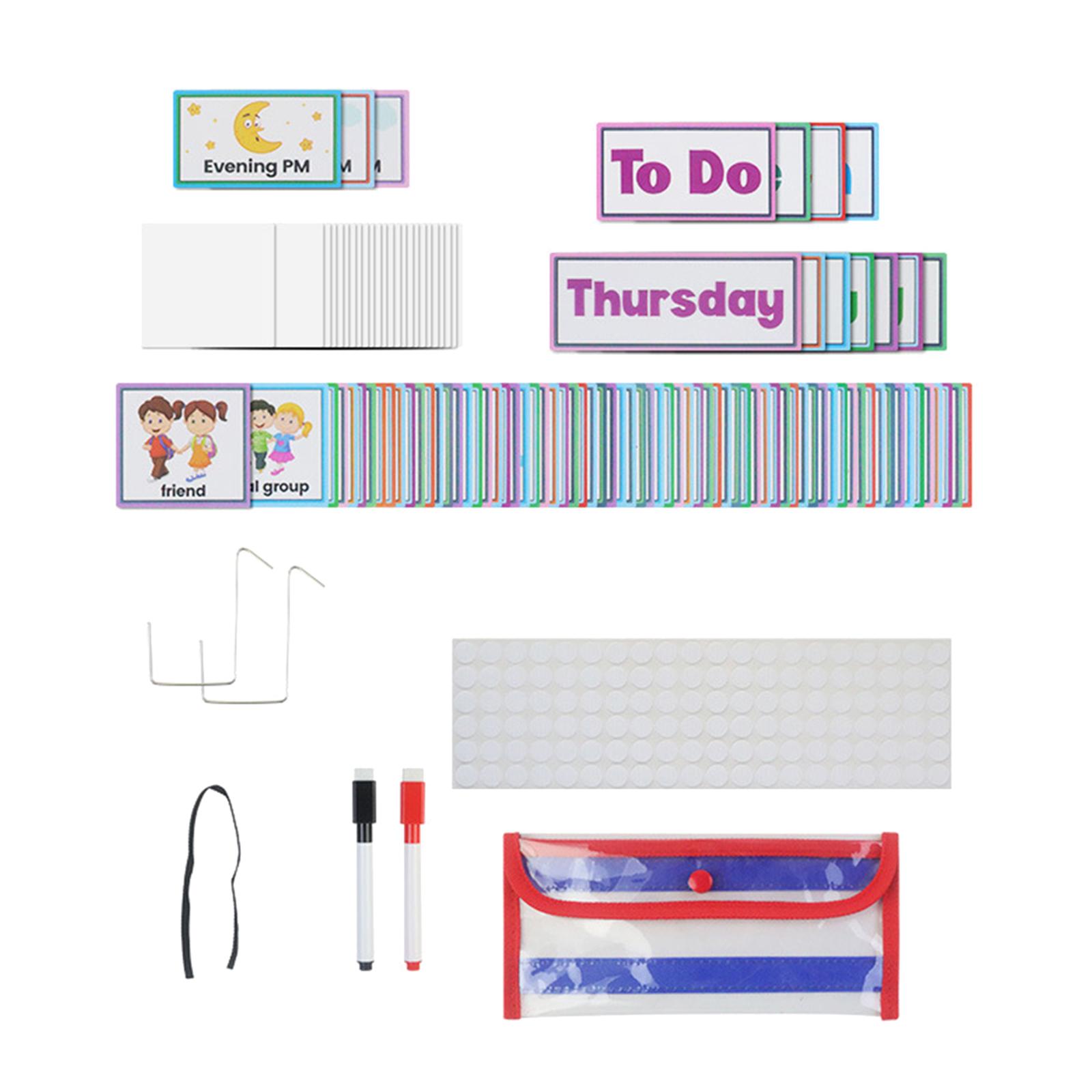Kartu Jadwal Rutin Harian Visu - Kids Education Planner ulasan dan harga