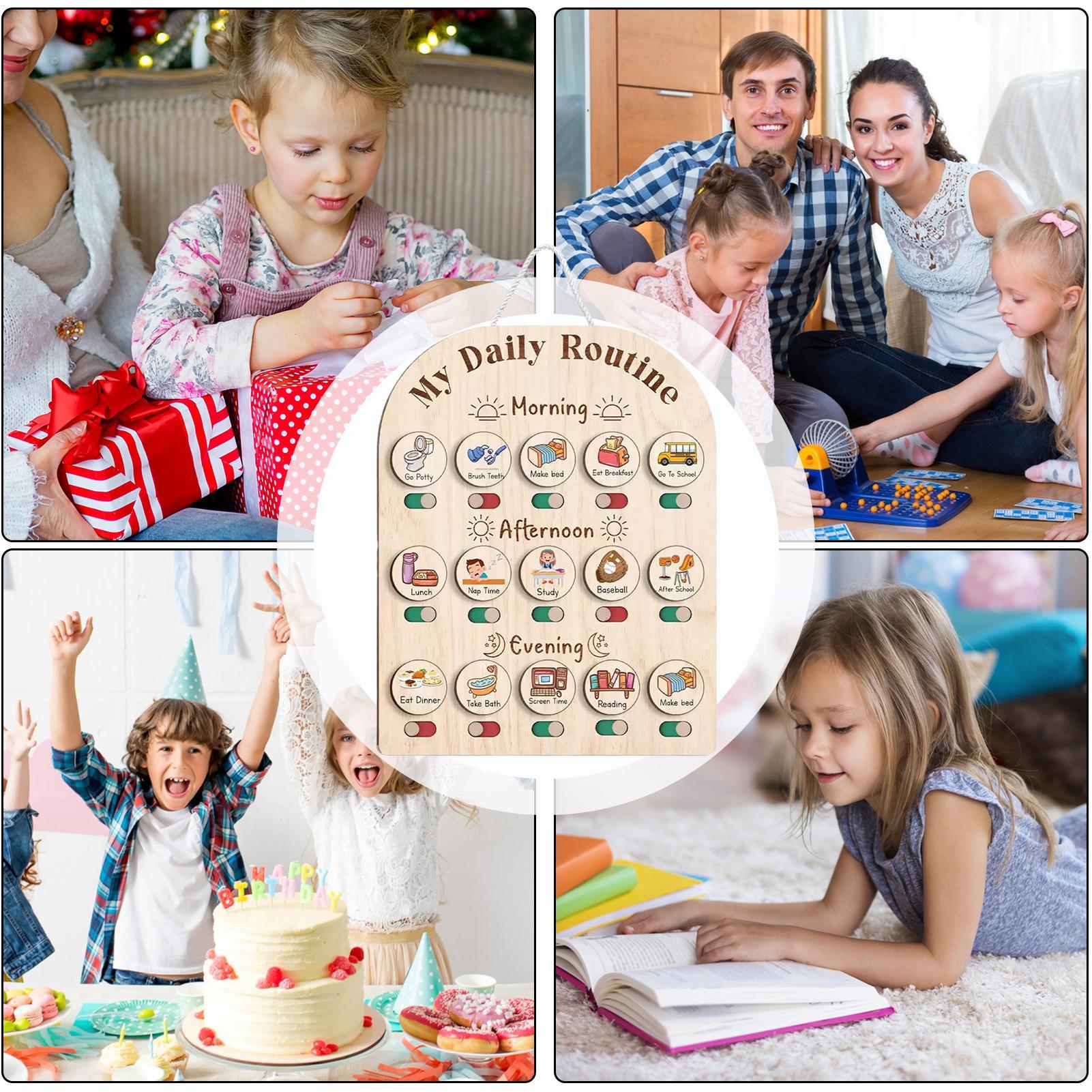 Jadwal Harian untuk Anak-anak, - Kids Education Planner ulasan dan harga