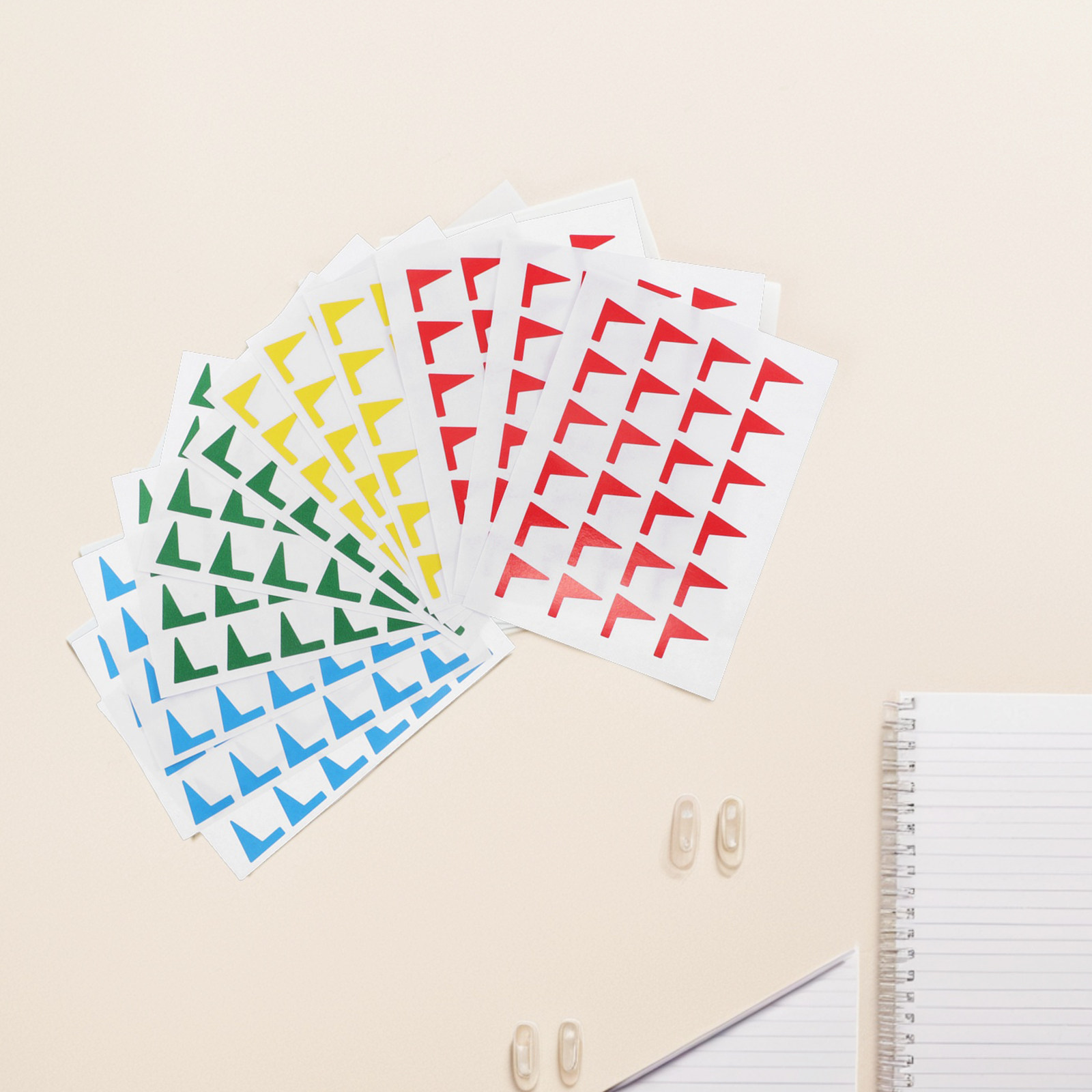 1 Pak Tab Stiker Bendera Kecil - Kids Education Planner ulasan dan harga