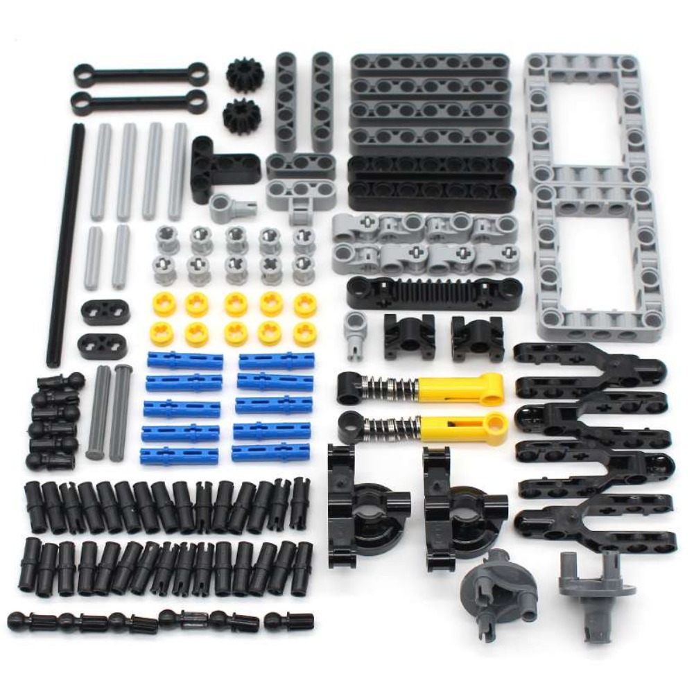 123PCS MOC Suku Cadang Teknis  - Lego Set Technic ulasan dan harga