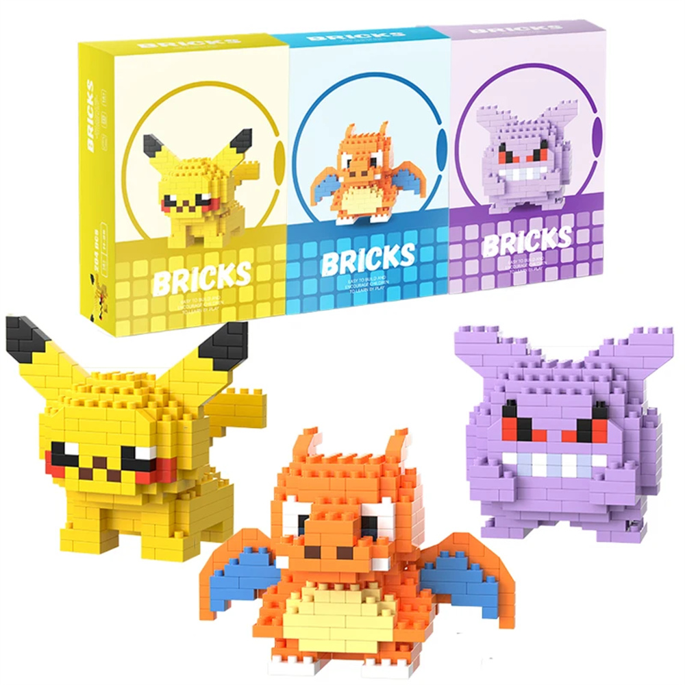 Blok Bangunan Mikro Pokemon Pi - Lego Set Technic ulasan dan harga