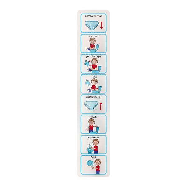 Bagan Toilet Anak, Jadwal Visu - Kids Education Planner ulasan dan harga