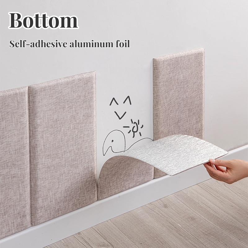 Stiker Dinding 3D Kain Linen B - Kids Education Quotes ulasan dan harga