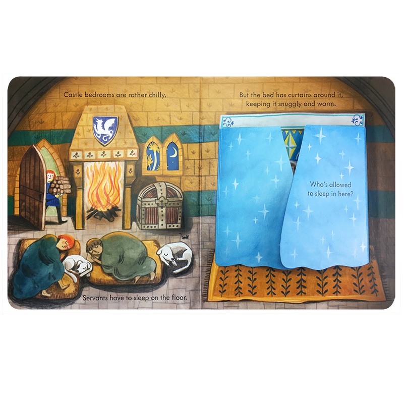 Usborne Peep Inside The Castle - Kids Education Age ulasan dan harga