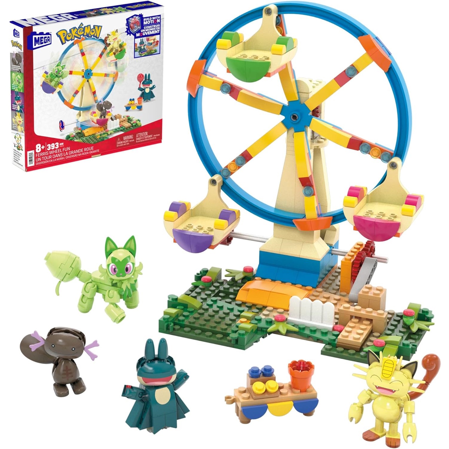 MEGA Pokémon Fun on the Ferris - Lego Set Technic ulasan dan harga
