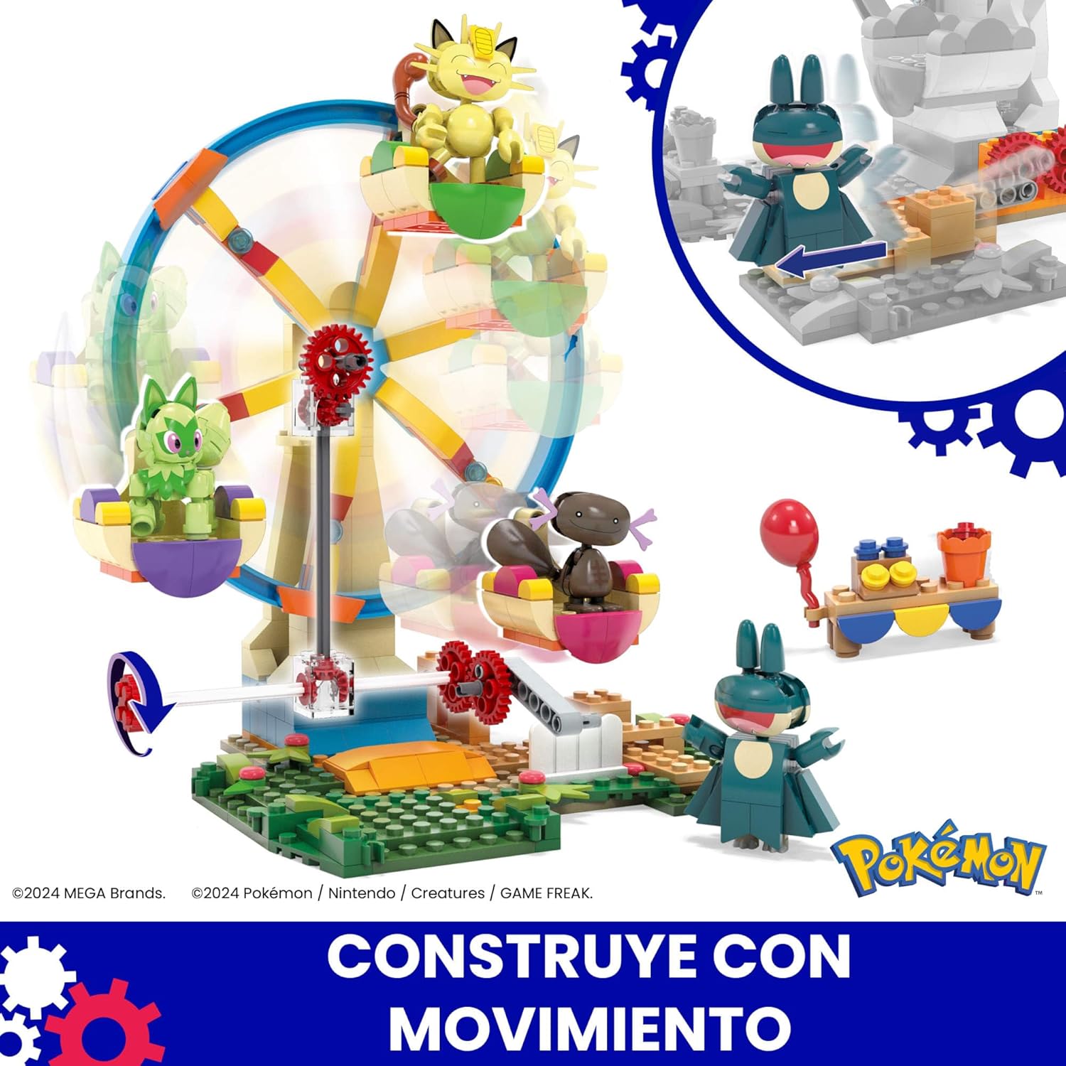 MEGA Pokémon Fun on the Ferris - Lego Set Technic ulasan dan harga