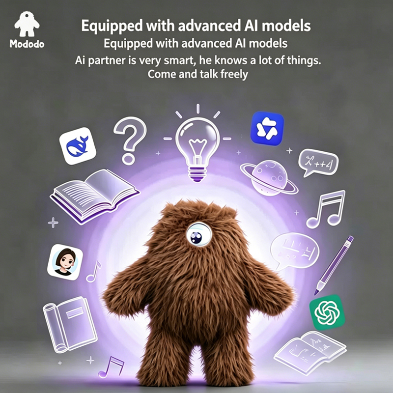 Boneka AI Monster Bigfoot Berb - Kids Education Company ulasan dan harga