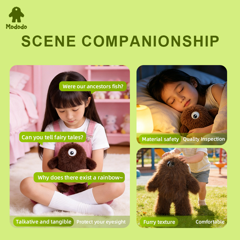 Boneka AI Monster Bigfoot Berb - Kids Education Company ulasan dan harga