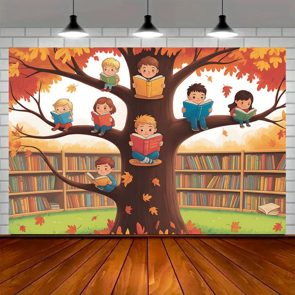Latar Belakang Dekorasi Pesta  - Kids Education Banner ulasan dan harga